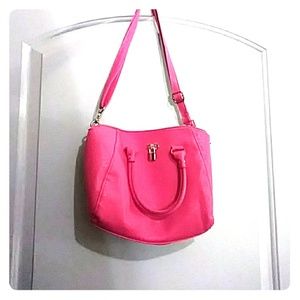 Hot pink purse